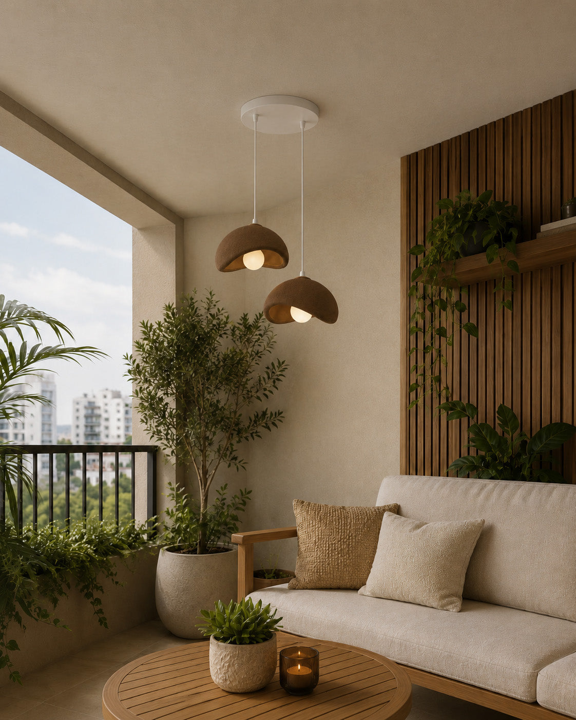 Solea Avize - İkili - Kahve