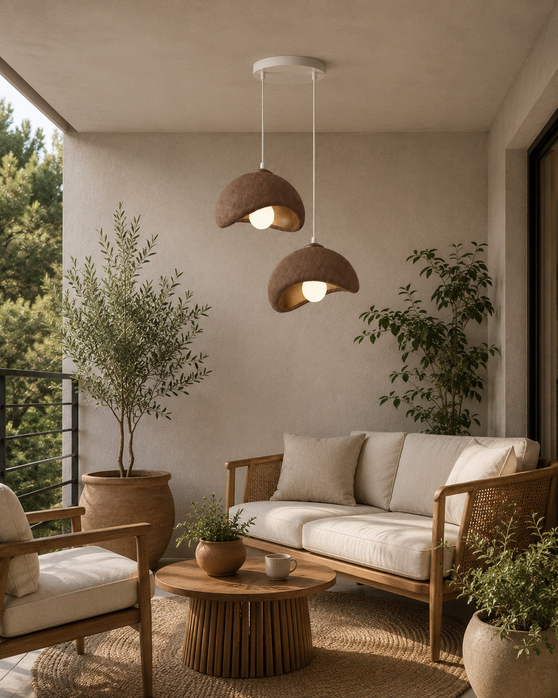 Solea Avize - İkili - Kahve